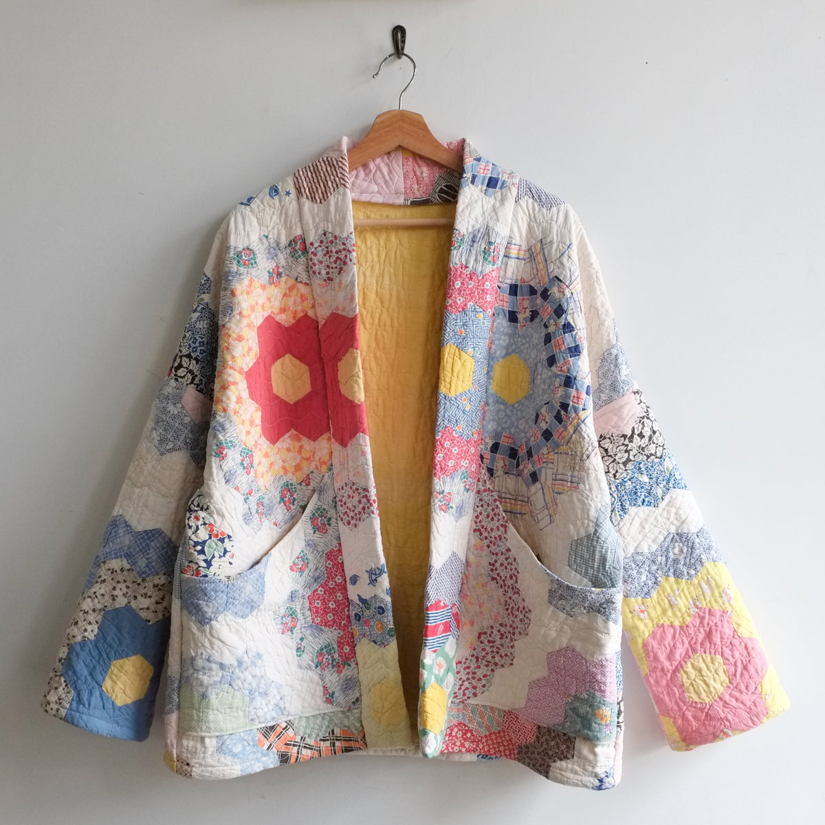 ANCELLM×GARDEN PATCHWORK BLOUSON ANCELLM PATCHWORK BLOUSON (GARDEN Exclusive) Linen Material