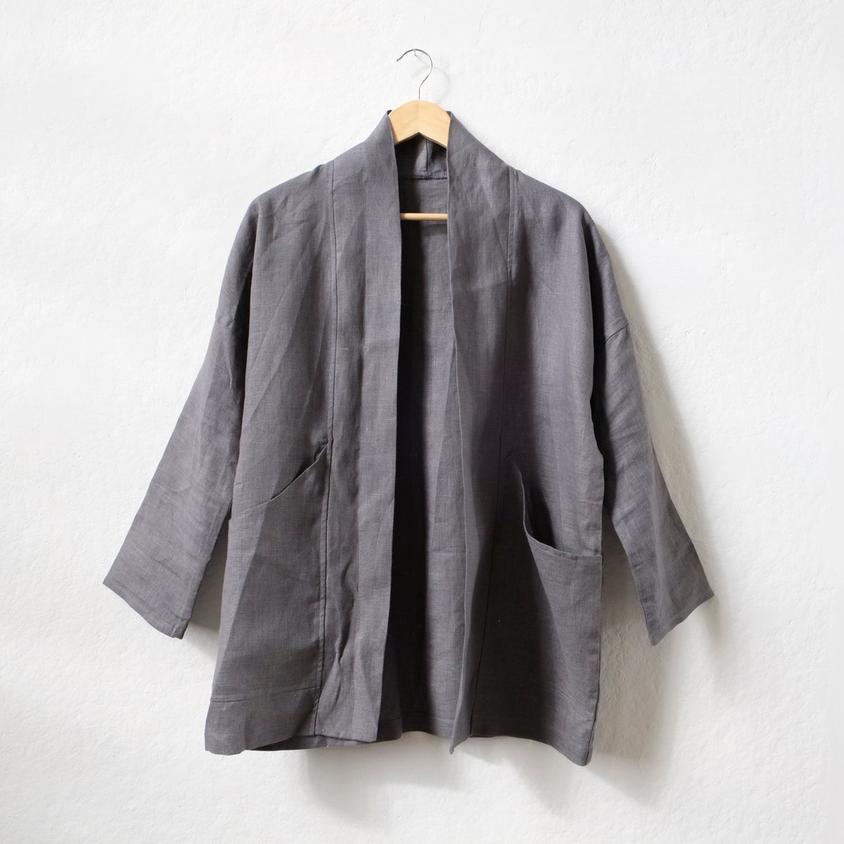 Slate Linen Jacket – Otto Finn