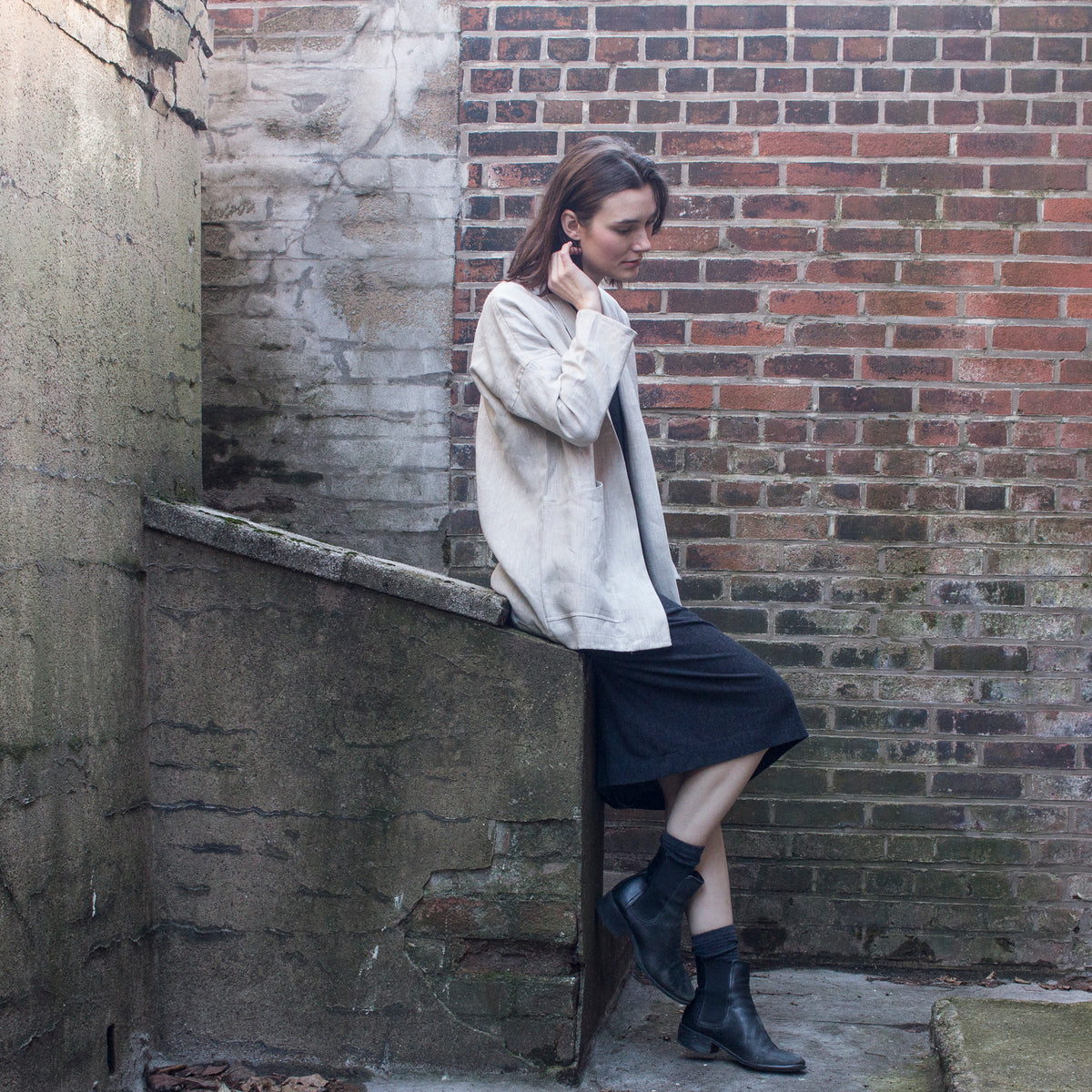 Oatmeal Linen Jacket – Otto Finn