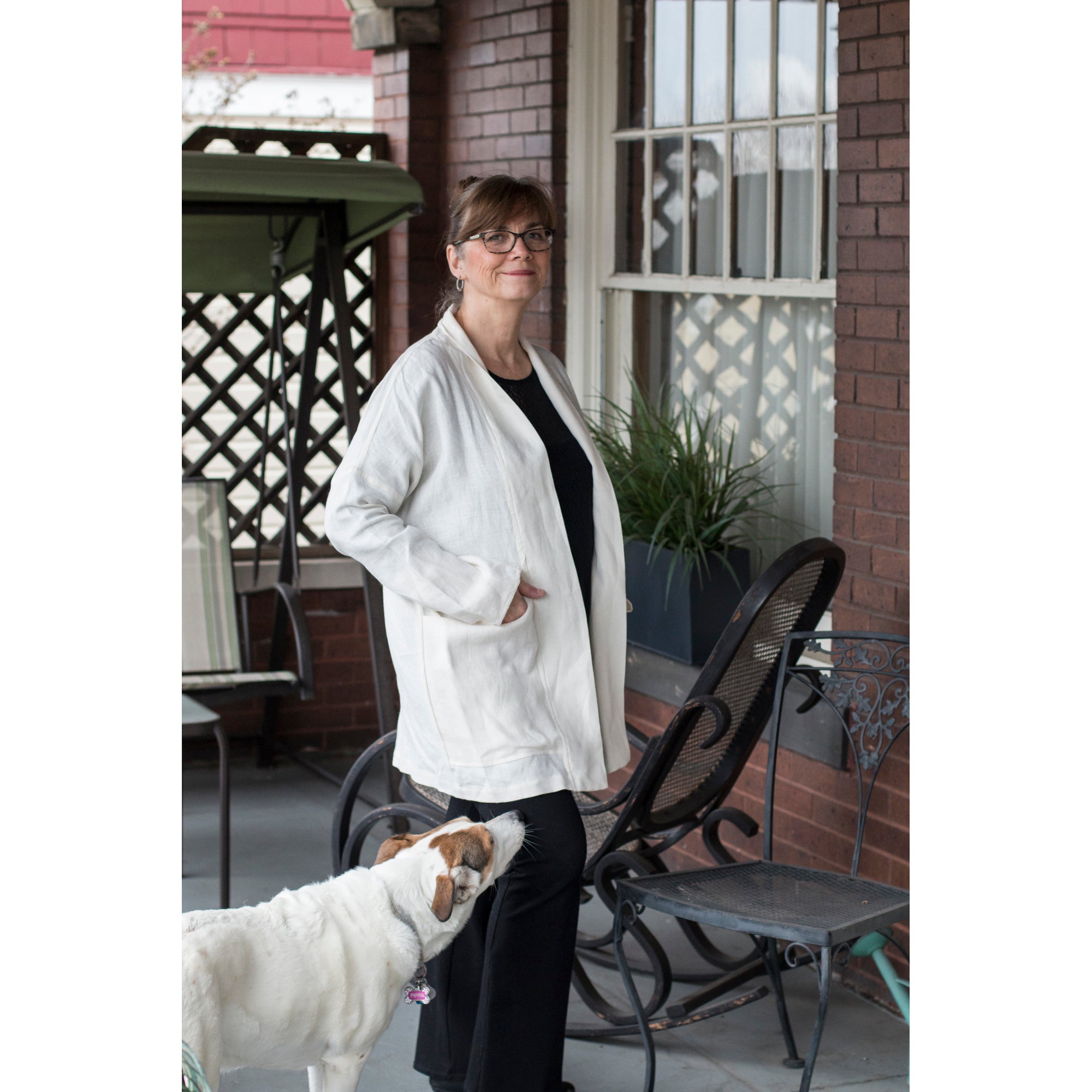 Ivory Linen Jacket (M only)